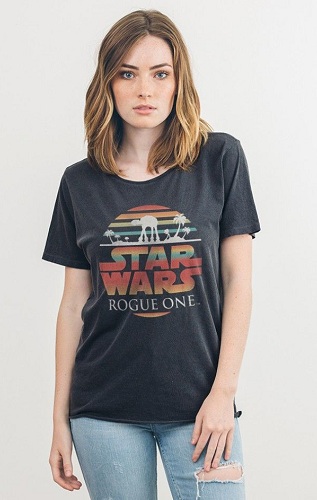 „Stars Wars Rogue One“ moteriški marškinėliai