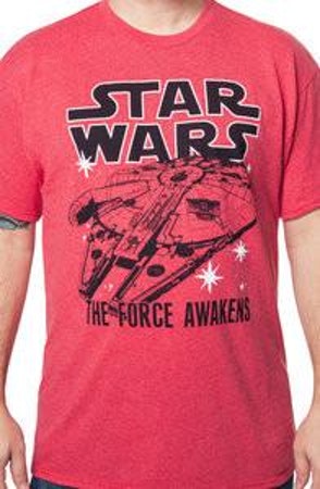 Star Wars Falcon Erkek Tişört