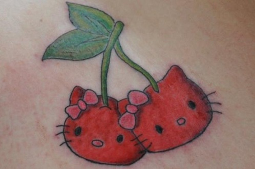 Geriausia kasdieninė vyšnių tatuiruotė