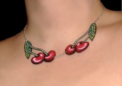 Vyšnių karolių tatuiruotė