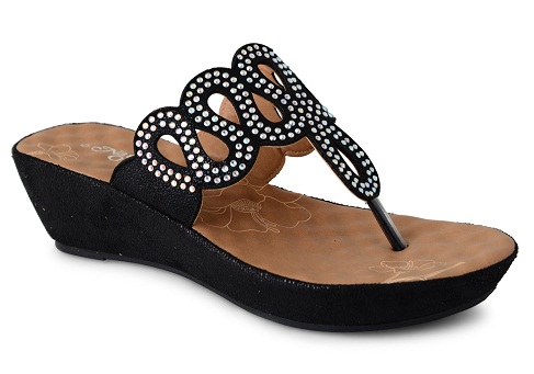 Kadınlar için Şık Slip-on Sandalet