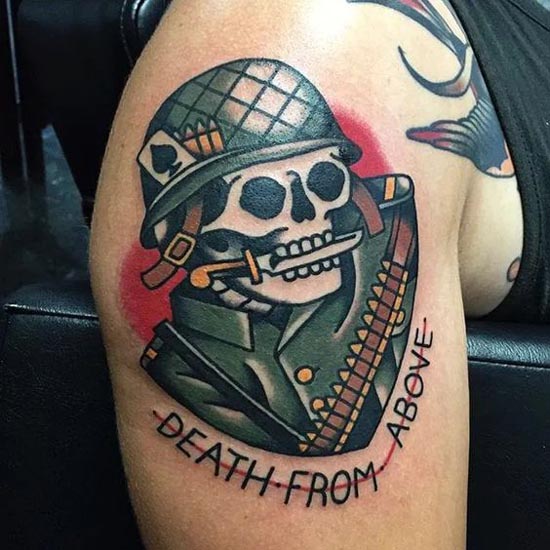 Karinės tatuiruotės dizainas ir reikšmės 2
