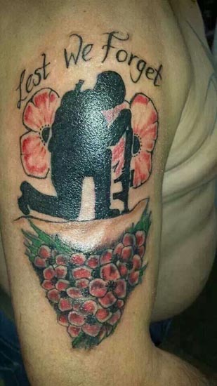 Karinės tatuiruotės dizainas ir reikšmės 4