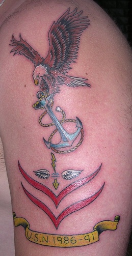 „Navy Inchor“ tatuiruočių dizainas