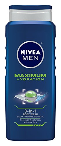 Nivea Men Maximum Hydration Aloe Vera 3-in-1 kūno prausiklis