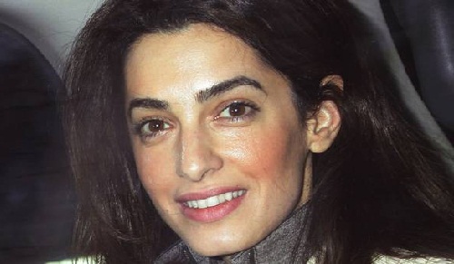 Amal Clooney be makiažo 7