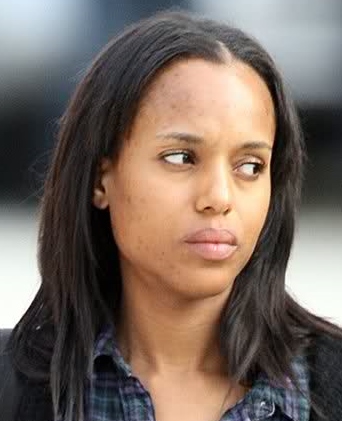 Kerry Washington be makiažo 3