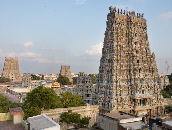 Madurai'deki Meenakshi Tapınağı