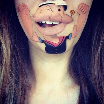 KŪRYBINIO STIPRO LŪPŲ Tatuiruotės