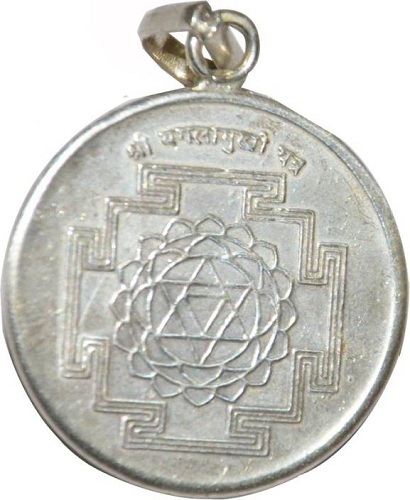 Shri Yantra medaliono pakabukas