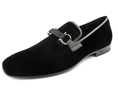 Markalı Kadife Loafer'lar