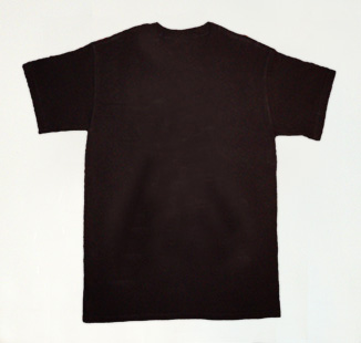 Paprasti juodi marškinėliai vyrams