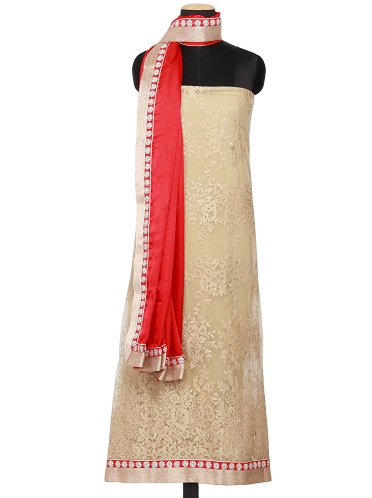 Neužsiūtas tinklas Salwar Kameez