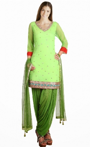 Net Patiala Şalvar Kameez