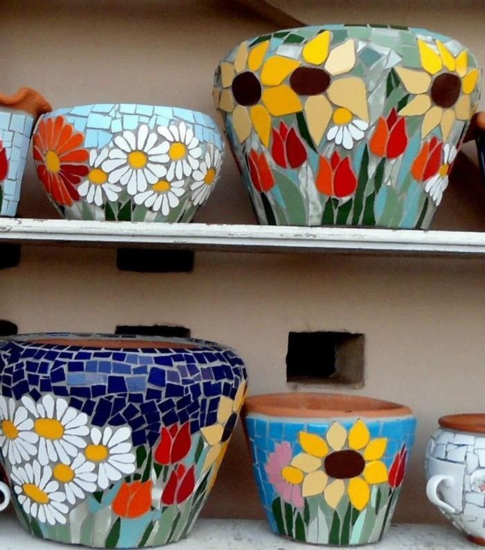 ιδέες κεραμικής δημιουργικός σχεδιασμός diy ιδέες diy διακόσμηση φτιάξτο μόνος σου χειροτεχνία ζωγραφικής γλάστρες2