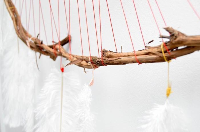 dream catcher tinker με ιδέες διακόσμησης από φυσικά υλικά