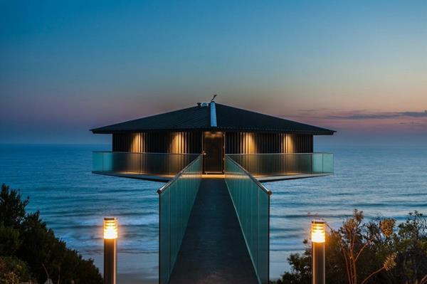 dream house Fairhaven Beach House εξωτερικός φωτισμός F2 Architecture