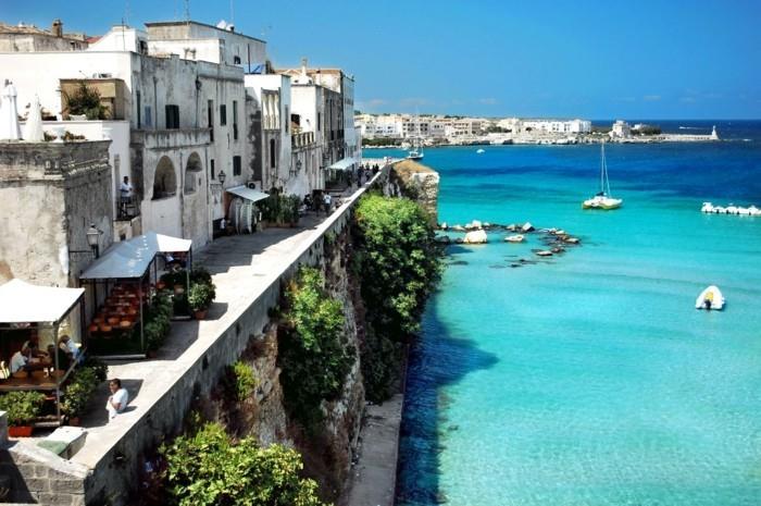 όνειρο ταξίδι otranto italy sea green