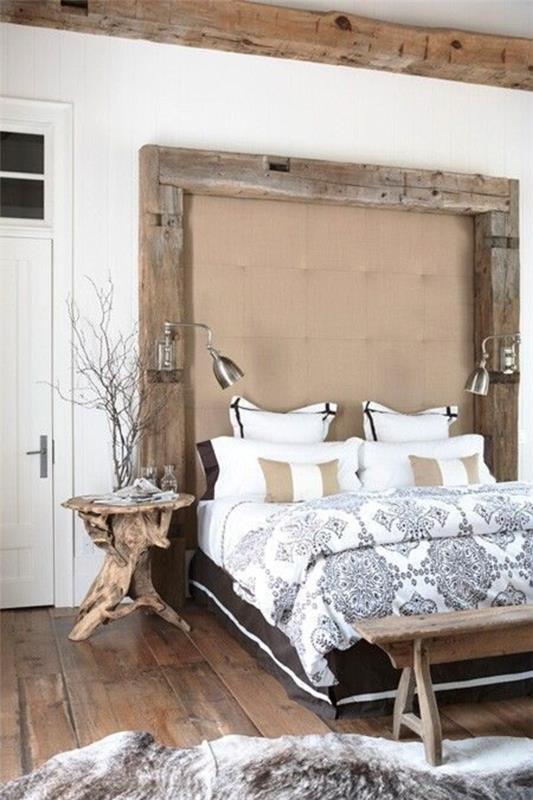 Driftwood κεφαλάρι τραπεζάκι τραπεζάκι σαλονιού χτισμένο υπνοδωμάτιο