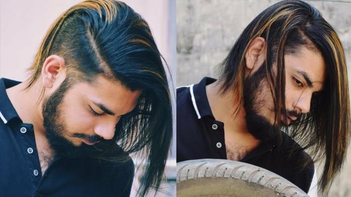 trend χτενίσματα καλοκαίρι 2018 άνδρες μακριά μαλλιά