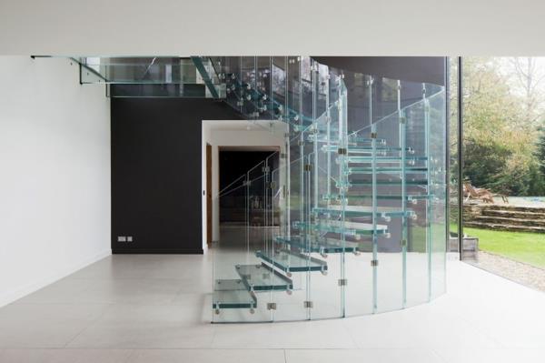 σκαλοπατια glas siller σπειροειδη σκαλα