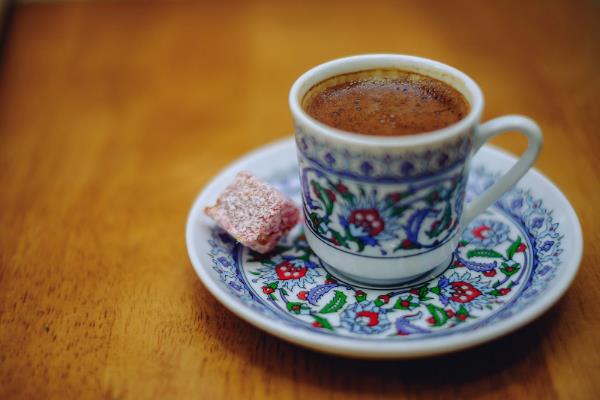 ανατολίτικη διακόσμηση τουρκικού καφέ