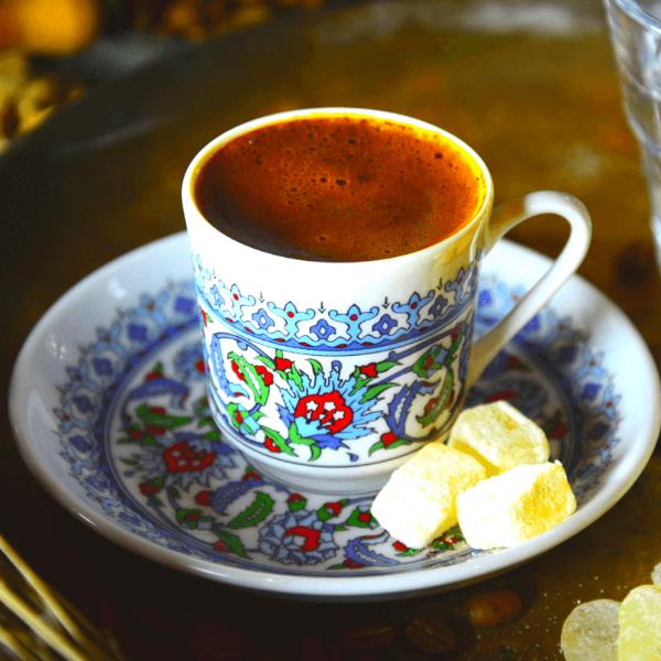 ανατολίτικα γλυκά τουρκικού καφέ