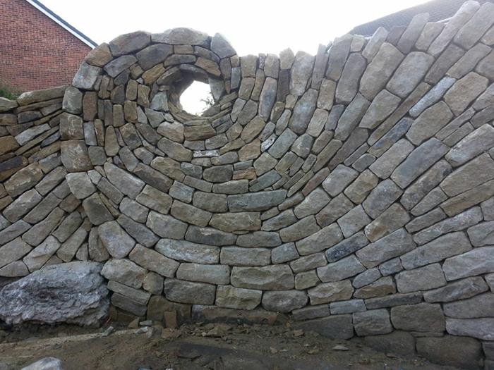 τοίχος από ξηρή πέτρα φυσικές πέτρες τοιχοποιός καλλιτέχνης