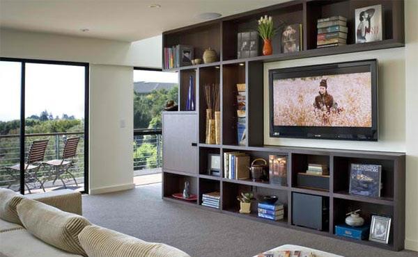 τηλεοπτική μονάδα τοίχου καθιστικό τοίχου για τηλεοράσεις επίπεδης οθόνης