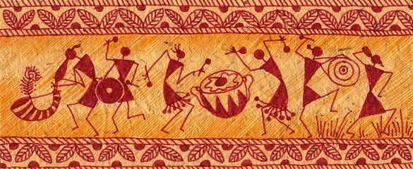 „Warli“ tapyba