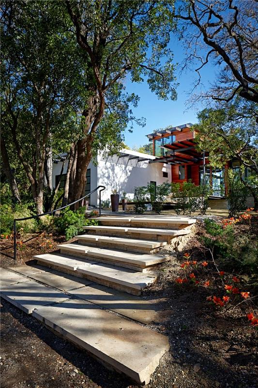 οικολογική αρχιτεκτονική και σχεδιασμός πράσινο φανάρι κατοικία Τέξας