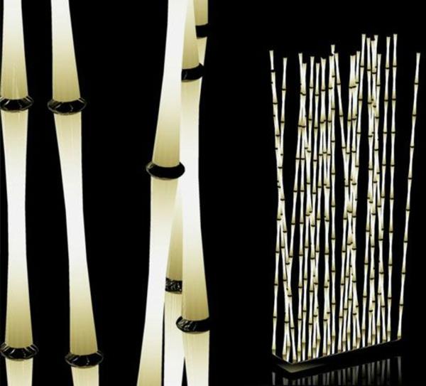 ιδέες σχεδιασμού φωτισμός διακόσμησης επίπλων από μπαμπού