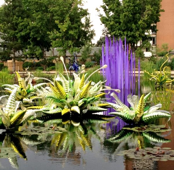 τοπίο chihuly τέχνης βοτανικός κήπος Ντένβερ