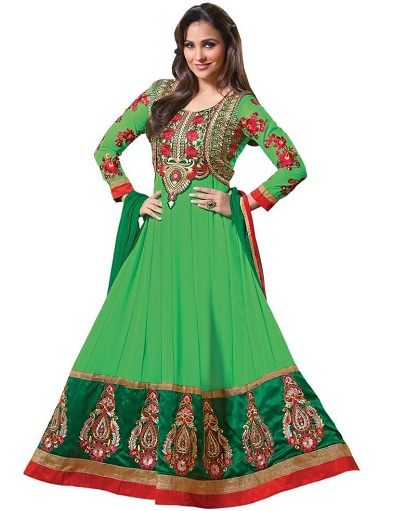 Siuvamas „Anarkali Salwar“ kostiumas