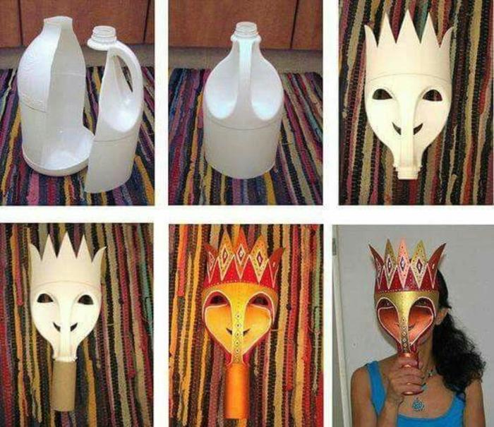 ανακύκλωση ιδεών χειροτεχνίες με μάσκες kidenrn πιάτων tinkerkl6