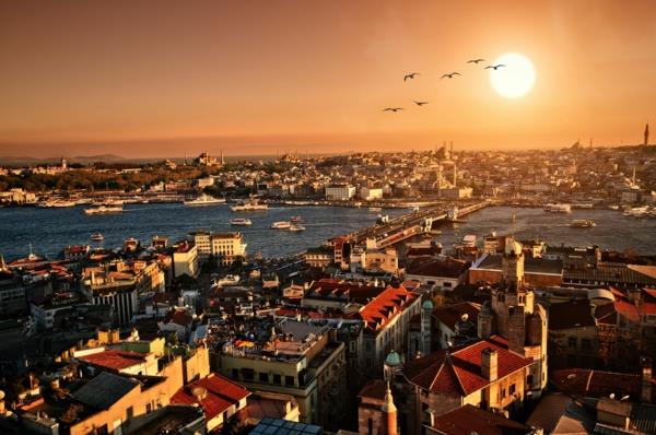 ταξίδι διακοπών επίσκεψη Τουρκίας στην Κωνσταντινούπολη