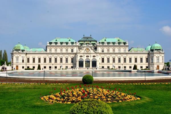 προορισμοί διακοπών Ευρώπη κάστρο Βιέννη Μπελβεντέρε