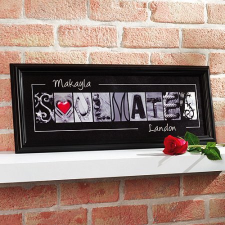 Soul Mate Çerçeve Sevgililer Günü Hediyesi