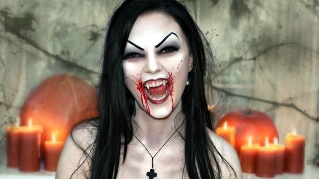 Φτιάξτε μόνοι σας vapir make up fake blood