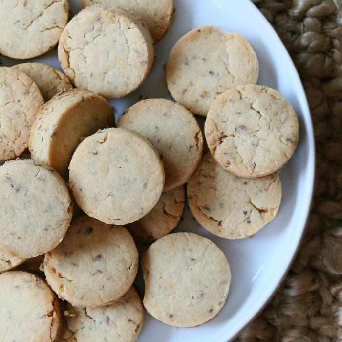 vegan ψήνουν απλά μπισκότα στρογγυλά νομίσματα