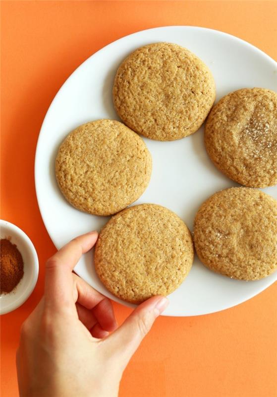 vegan ψήνετε απλά μπισκότα ταλέρ