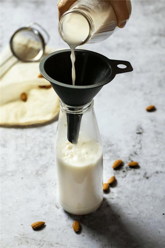 Φτιάξτε γάλα vegan μόνοι σας vegan γάλα μουλιάστε γιαούρτι από ξηρούς καρπούς