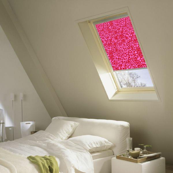 velux φθηνά ρολά ρολά ρολά μοτίβο ροζ