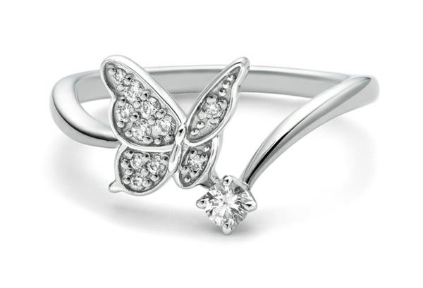 δαχτυλίδια αρραβώνων πρόταση γάμου δαχτυλίδι διαμαντιών δαχτυλίδι αρραβώνων πεταλούδα