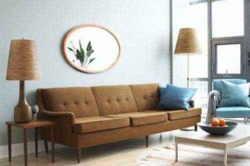 vintage σαλόνι καναπές σαλόνι ιδέες διακόσμηση ρετρό αίσθηση