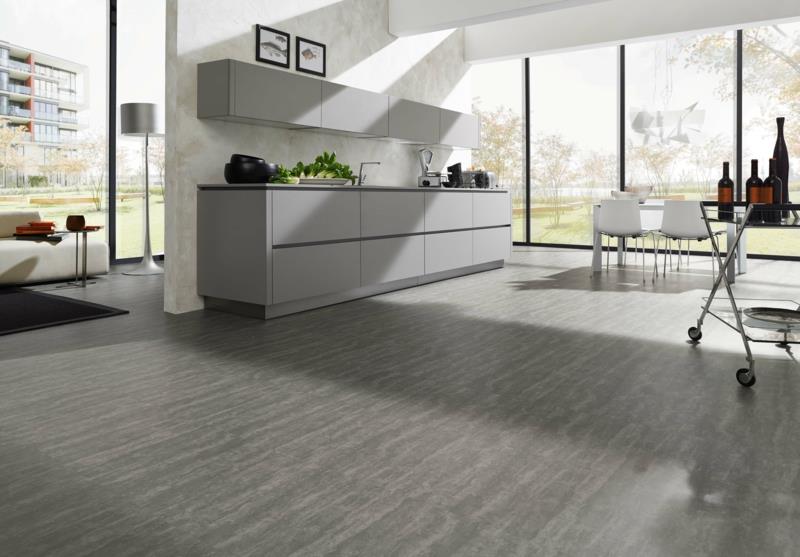 βινυλίου laminate για δάπεδο δαπέδου κουζίνας