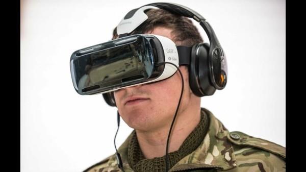 στρατιωτική εκπαίδευση εικονικής πραγματικότητας