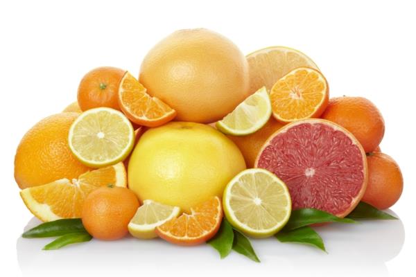 τραπέζι βιταμινών βιταμίνη c πορτοκάλια λεμόνια