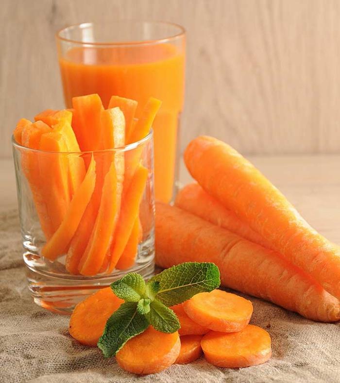 προστατεύστε από τον κορωνοϊό καρότα τρώτε χυμό καρότου πίνετε μέντα