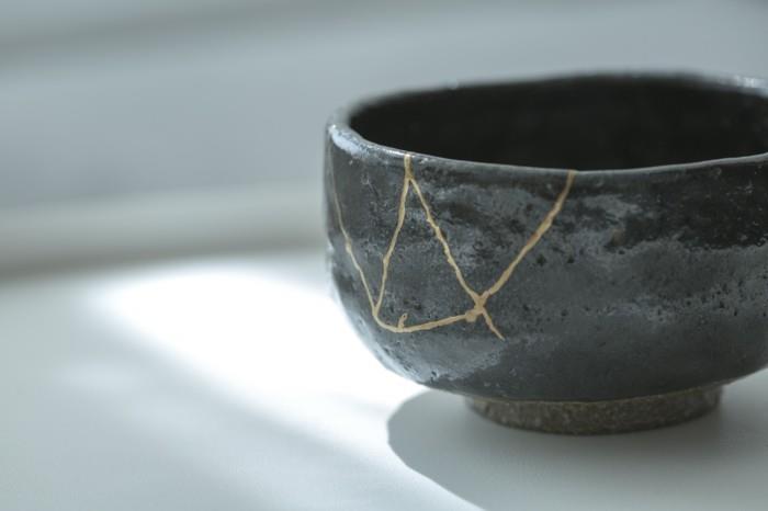 wabi sabi bowl kintsugi